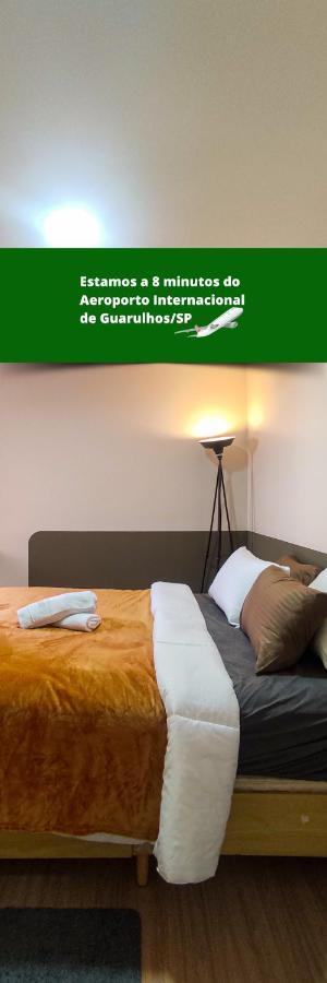 Quarto Em Apartamento Proximo Ao Aeroporto De Guarulhos Gru Exterior photo